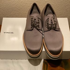 VINCE silk dress shoes